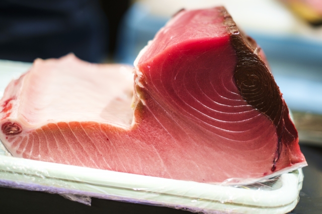 マグロの血合い